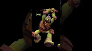 the evolution of Donatello from Teenage Mutant Ninja Turtles