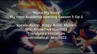 My Hero Academia Opening 5: Make My Story English Song Cover