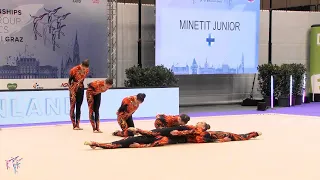 Minetit Junior (Tampereen Sisu - FIN) | Prelim✨💖✨ Junior  category | AGG Graz World CC 2022 - 18.800