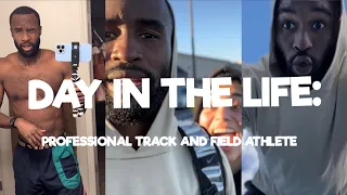 DAY IN THE LIFE OF A PROFESSIONAL TRACK AND FIELD ATHLETE