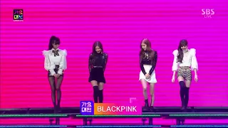 SBS Gayo Daejun 2017 BLACKPINK OPENING