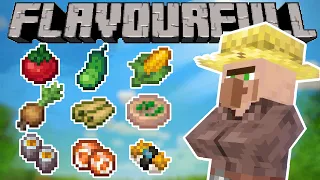 FLAVOURFULL | FLUFFY'S FARMING - МОД НА ФЕРМЕРСТВО ОТ ПОДПИСЧИКА ОБЗОР МОДА НА МАЙНКРАФТ ПОЛНЫЙ ГАЙД