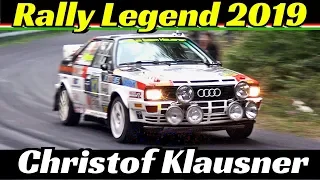 Rally Legend San Marino 2019 - Christof Klausner, Austrian "Crazy Horse" - Audi Quattro Powerslides!