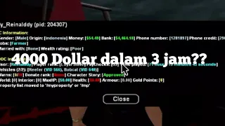 JGRP -Cara Mendapatkan banyak uang dengan santai. Gta sa Roleplay Indonesia