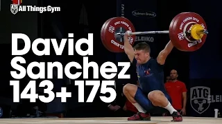 David Sanchez Lopez 2016 European Weightlifting Championships