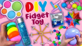 16 DIY Fidget Toy Ideas - Anti-Stress Toys - Viral TikTok Videos - Lovely Pop It and Fidget Trinkets