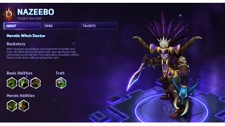 Heroes of the Storm - Nazeebo Guide (Toxin Build)