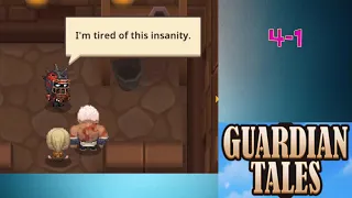 Guardian tales 4-1 How to Complete 3 star and the 2 escape options u have