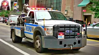 Compilation of NYPD Police Tow Truck Ford F-550