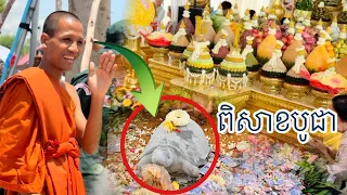 កក្រើកវត្តតាសុតទាំងព្រឹក ថ្ងៃពិសាខបូជា