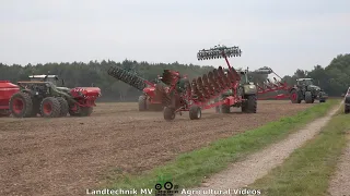 Fendt - Kverneland - Horsch / Pflügen & Aussaat - Plowing & Seeding 2021  pt1