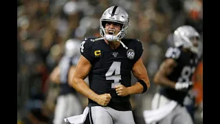 Derek Carr Being CLUTCH for 5 minutes and 28 seconds