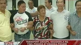 SONA: Transport groups, nagbabala ng tigil-pasada at dagdag-pasahe sa jeep