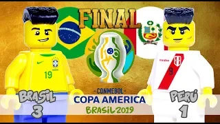 LEGO Copa America FINAL 2019 BRASIL Vs PERÚ