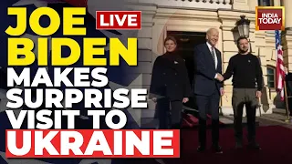 Biden, Zelenskyy Walk Together In Kyiv, Biden Makes Surprise Visit To Ukraine | Russia Ukraine War