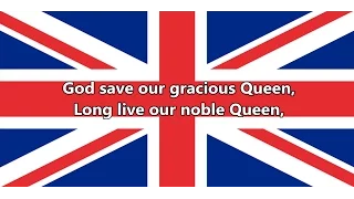 National anthem of the United Kingdom - God Save the Queen (lyrics)