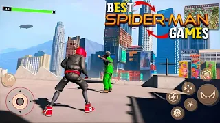 TOP 10 Best SPIDERMAN Games For Android & iOS So Far 2023 🎮