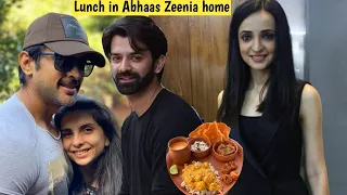 Sanaya Irani Barun sobti mohit sehgal first time arrived Abhaas Mehta home for lunch first time |