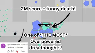 The *MOST* OVERPOWERED DREADNOUGHT! | Arras.io