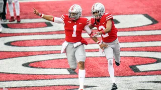 CHRIS OLAVE WOULD WELCOME THE OPPORTUNITY TO CATCH PASSES FROM JUSTIN FIELDS AGAIN!