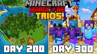We Survived 300 Days in Minecraft Hardcore...