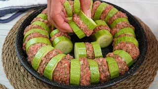 A simple recipe for zucchini with minced meat and rice will surprise everyone!