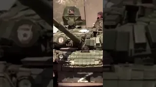 Chechen special forces T-80 in Ukraine 🇺🇦🇷🇺 #short #ytviral #shortvideo