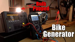 Producing lots of Manmade Energy! Bike Generator Upgrade!