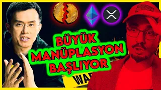 GİZLİ YÜKSELİŞ İŞARETİ! BITCOIN'DE BÜYÜK MANİPLASYON BAŞLIYOR! XRP KOLAY PARA FIRSATI - ETH PATLAR