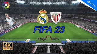 FIFA 23 | PS5 4K | Real Madrid vs Athletic Club | La Liga jornada 38