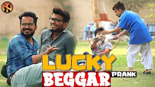 Lucky Beggar Prank - Giving Rs 1 Lakh to Beggar in Public | New talent