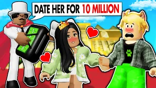 A Billionaire Hired me to Date his Daughter - A Roblox Movie