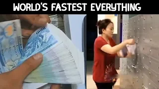 World's Fastest Everything (2019) - Insane Guinness World Records