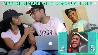 Couple Reacts : MeechOnMars Vine Compilation Reaction!!!!