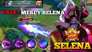 MVP SELENA AWESOME GAMEPLAY 🔥💯 | SELENA STUN SKIN | MLBB | STUN GAMING