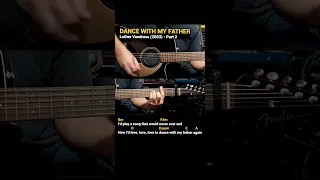 Dance With My Father - Luther Vandross (Easy Guitar Chords Tutorial with Lyrics) part 2 SHORTS