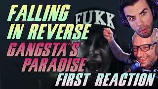 FALLING IN REVERSE  - GANGSTA'S PARADISE - REACTION