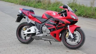 Обзор спортбайка HONDA CBR 600 RR 2004