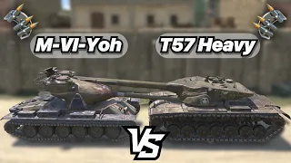 НА ЗАБИВ#119 | Американские Барабанщики с НОВЫМ СНАРЯЖЕНИЕМ | M-VI-Yoh vs T57 Heavy | WoT Blitz