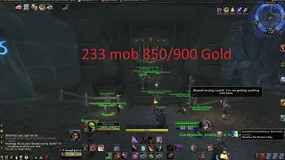 Rogue karazhan gold farm.233 mob 850+gold 5 run 35 min (upgraded)