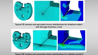 Stress intensity factors for mixed-mode crack growth in imitation models under biaxial loading