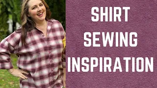 So Much Shirt Sewing Inspiration! My Makes and plans!