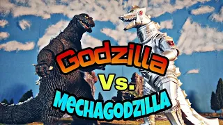 Godzilla vs. Mechagodzilla Stop Motion Shortfilm