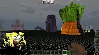 Pibby Glitch the attack of Apocalypse in Bikini Bottom || Minecraft PE