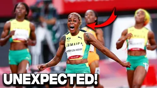 Elaine Thompson-Herah Was NOT Ready for This!