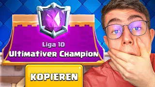 ICH MUSS JEDES DECK KOPIEREN BIS ICH ULTIMATIVER CHAMPION ERREICHE… | Clash Royale Deutsch