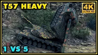 World of Tanks | T57 Heavy - 8 Kills - 7,8K Damage - 1 VS 5 Gameplay