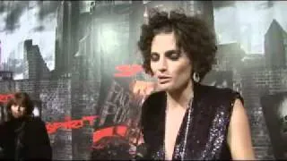 Stana Katic - "The Spirit" premiere interview (2008)