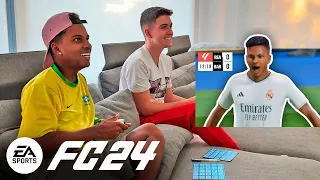 I Played FC24 with Rodrygo