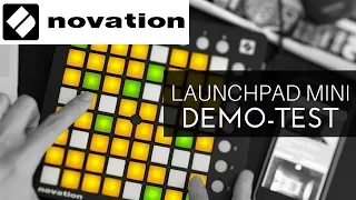 Novation LAUNCHPAD MINI Playing! Demo Test